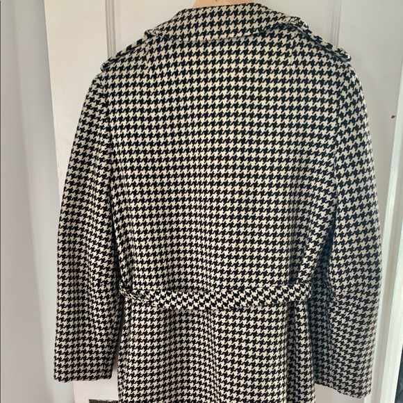 Vintage Franklin Simon Wool Checked Coat and Skirt - Picture 3 of 7